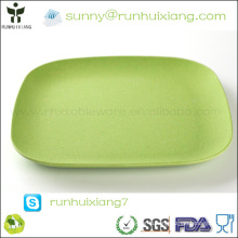 eco-friendly bamboo fiber tray